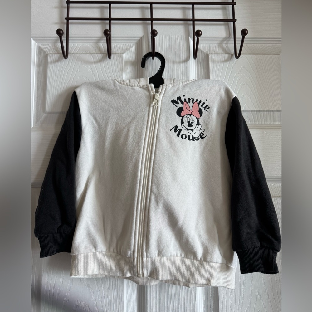H&M Minnie Mouse Black and White Kids' Jacket